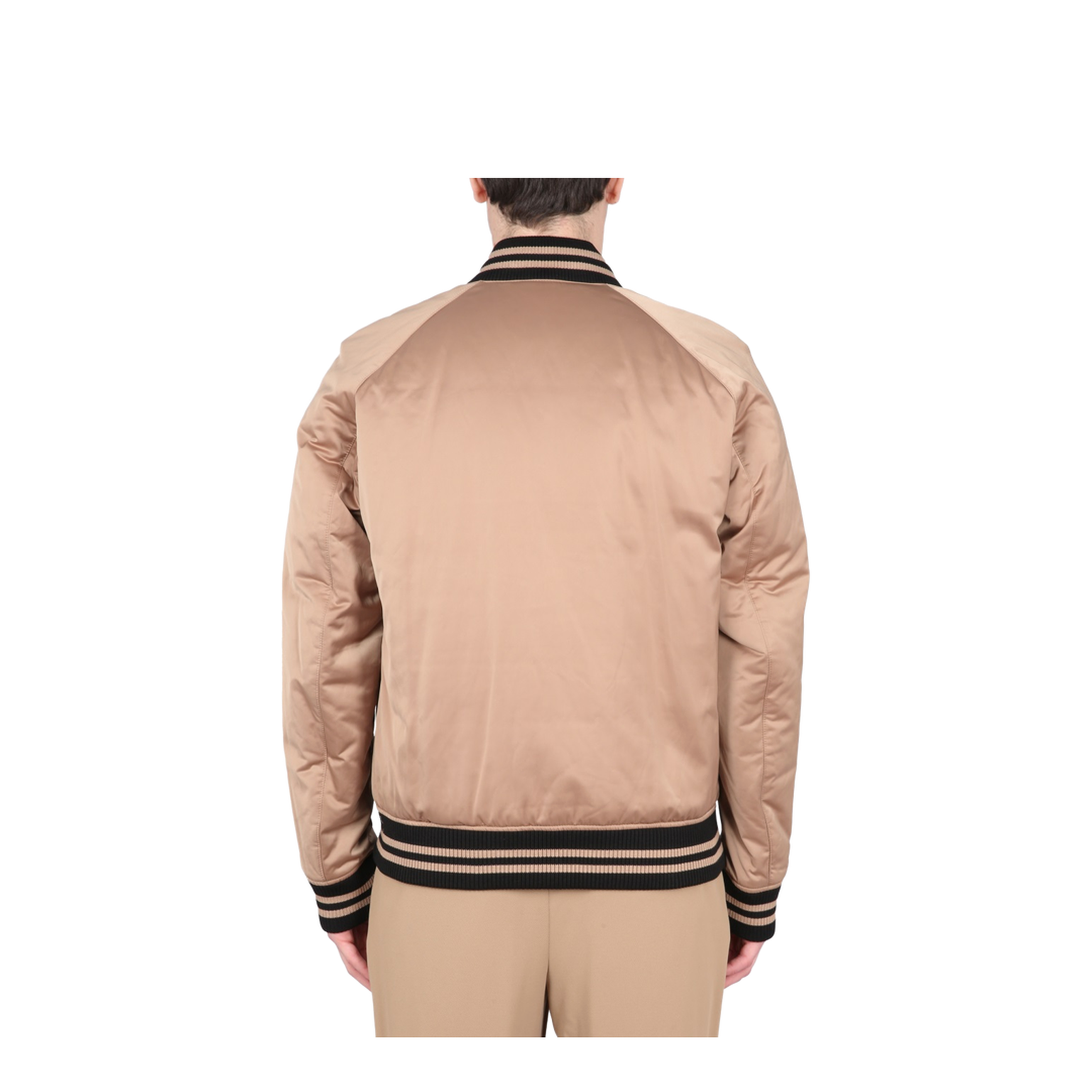 Bomber Jacket With Logo