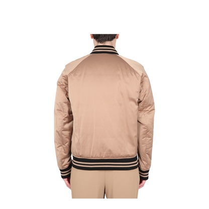 Bomber Jacket With Logo