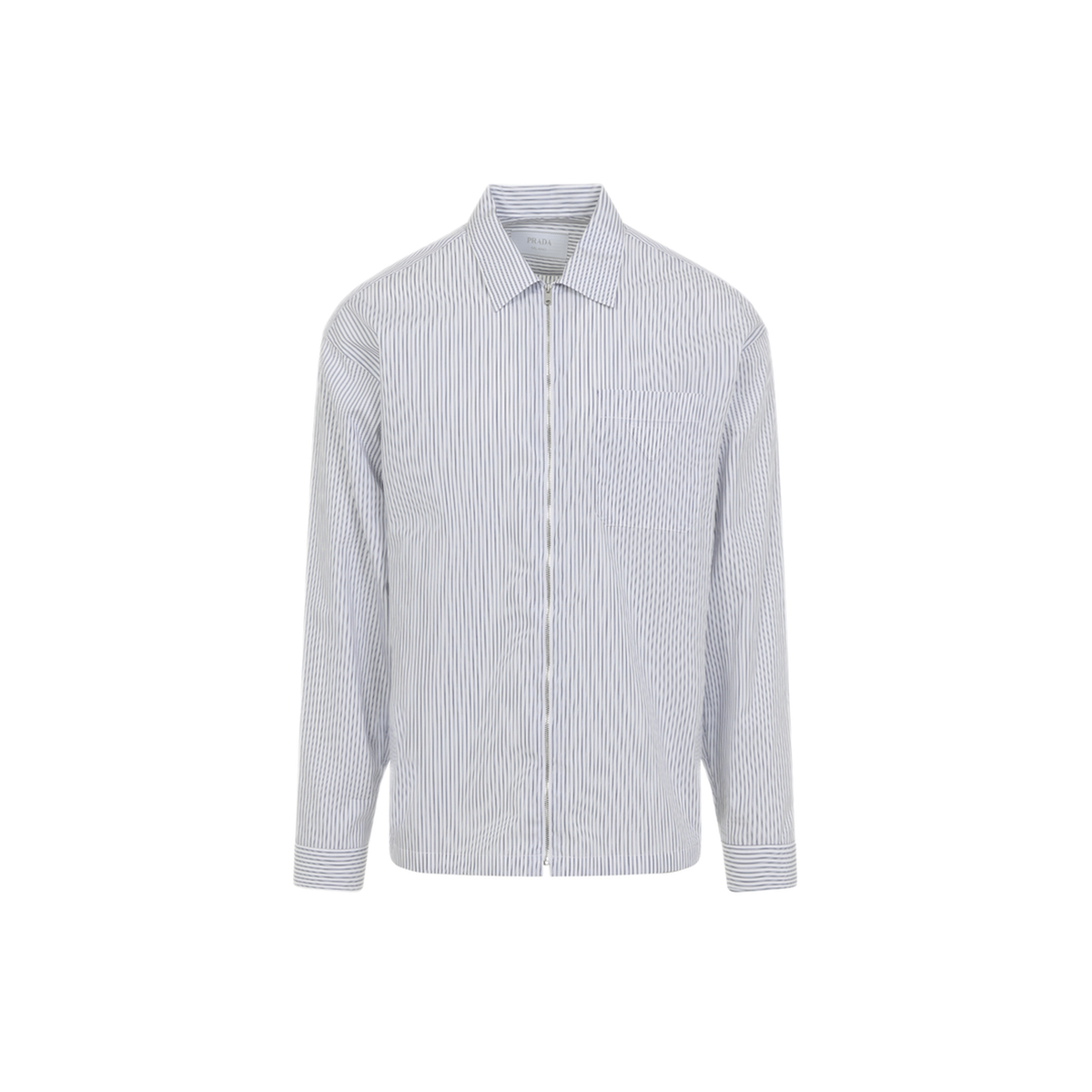 MAYFEYR - Prada - Blue And White Cotton Shirt - SC855SOOO189FF022X