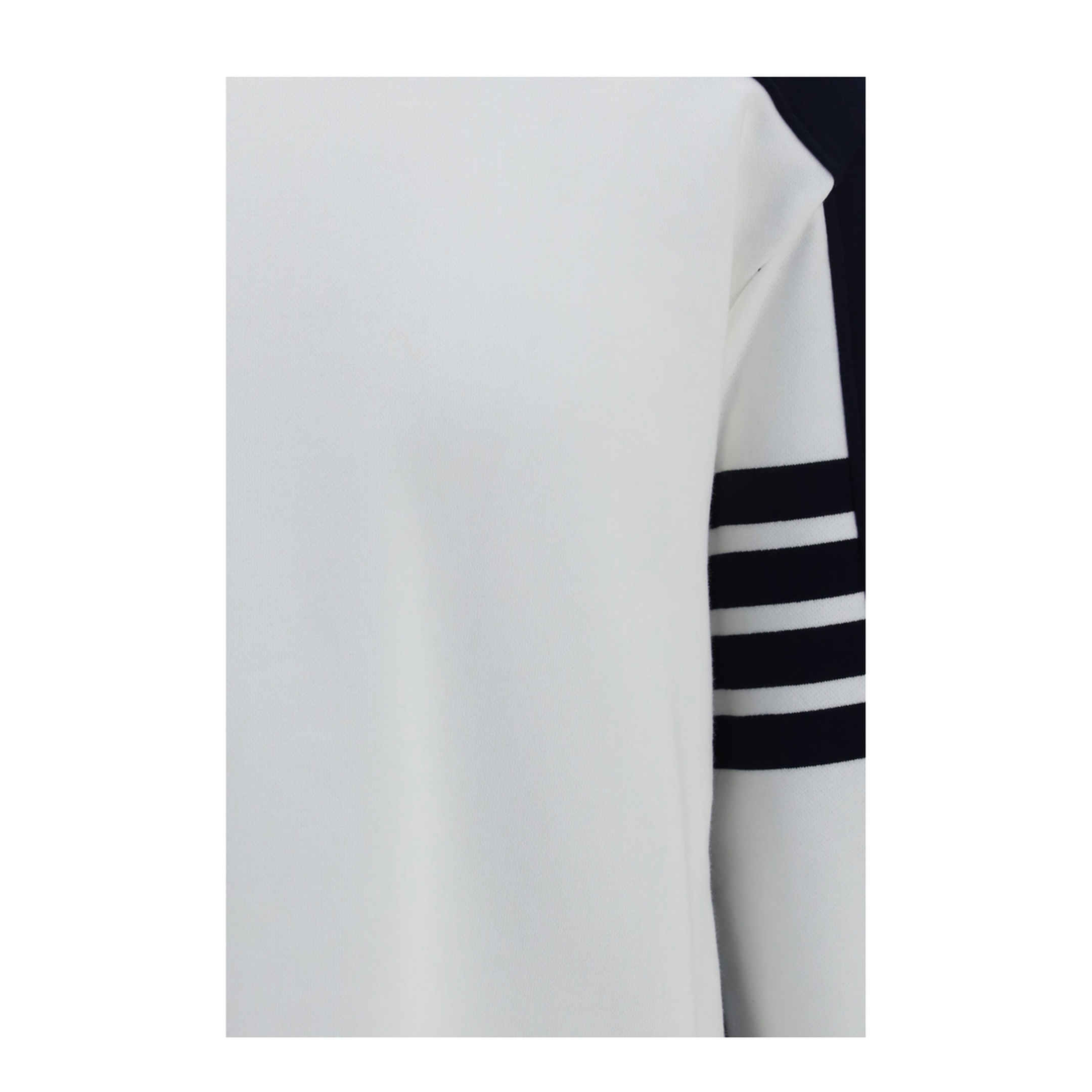 MAYFEYR - Thom Browne - Colorblock Crewneck Sweatshirt With 4 Bar Detail - MJT580A00535