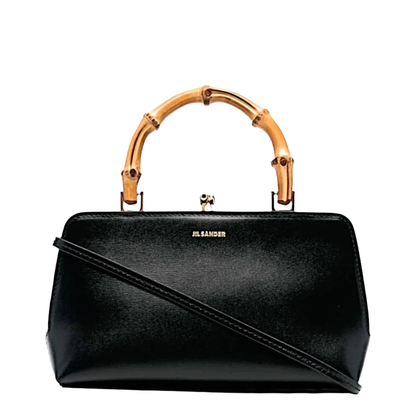 Goji Bamboo Mini Handbag Black