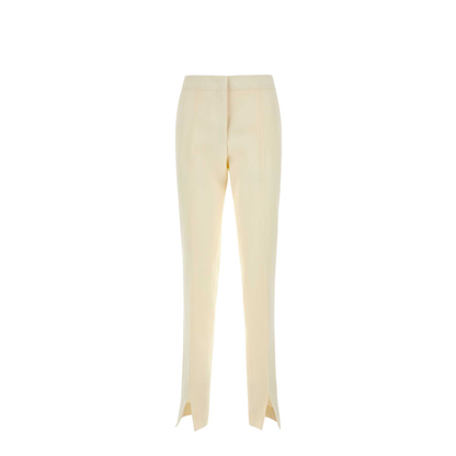 Luxury Fashion Ivory Viscose Blend Pant