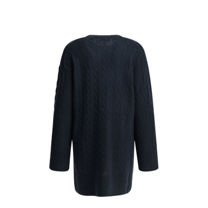 MAYFEYR - Polo Ralph Lauren - Short Knit Dress With Logo - 211B17446001HUNTERNAVY