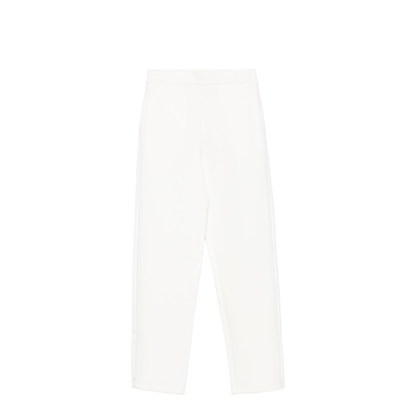 Double Jersey Trousers with Elasticated Waist