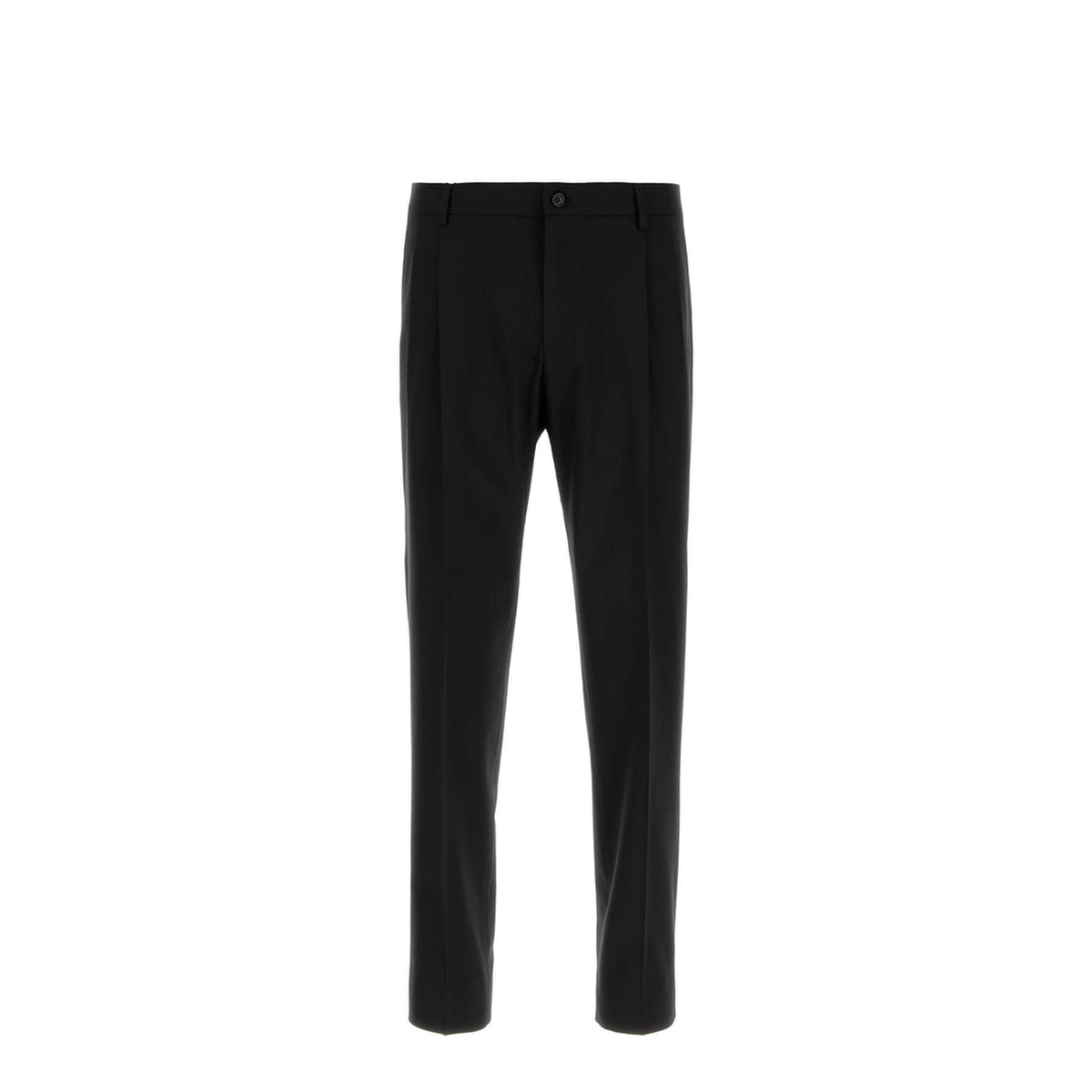 MAYFEYR - Dolce & Gabbana - Black Stretch Wool Pant - GW0NETFUBG5N0000