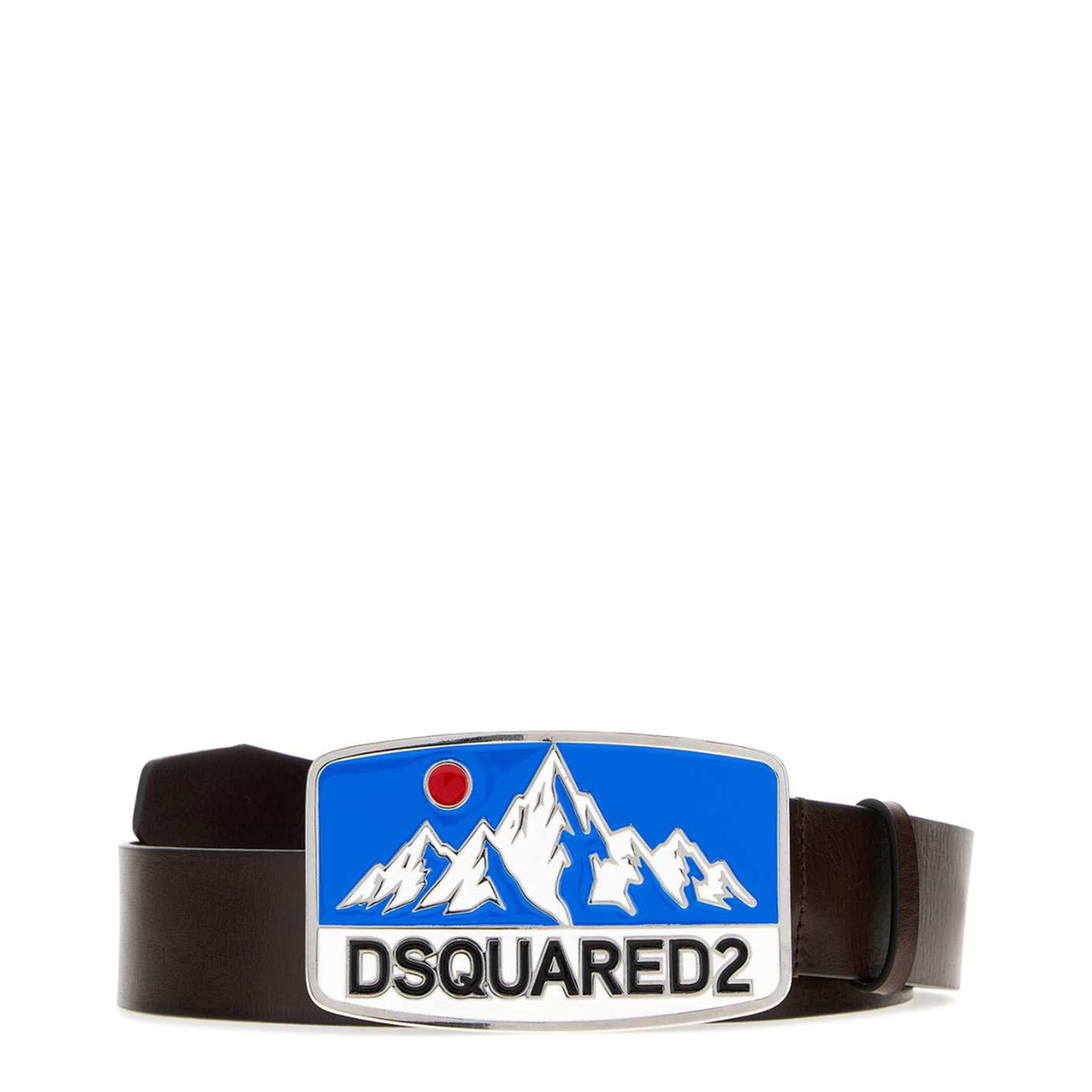 MAYFEYR - Dsquared2 - Dark Brown Leather Belt - BEM0737129000015081