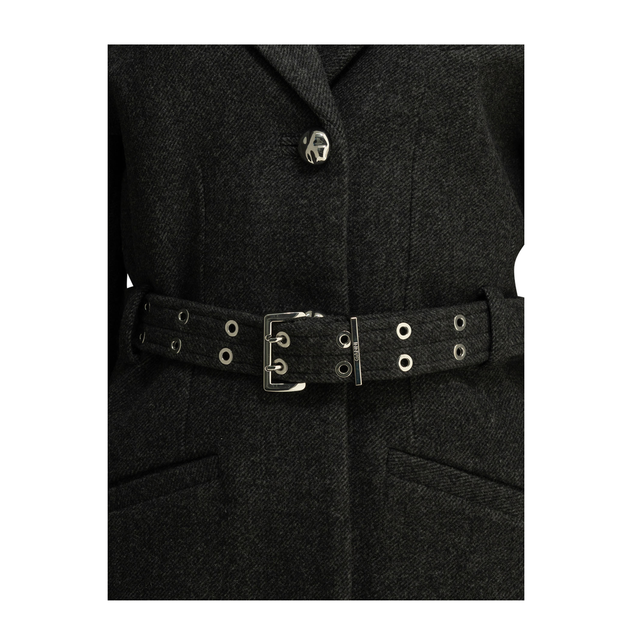 MAYFEYR - Ganni - Lightweight Wool Jacket - A1130013252