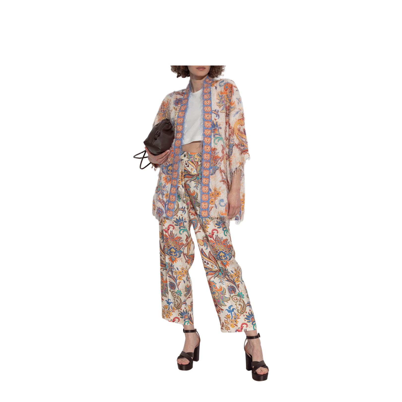 Silk Crease-Front Trousers