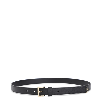 Black Leather Belt