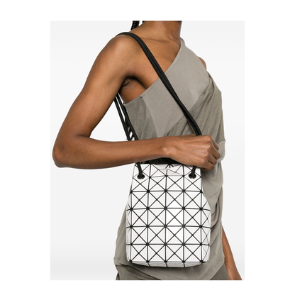 WRING One Size PVC Bucket Bag - White