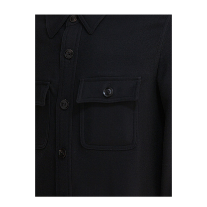 MAYFEYR - Tom Ford - Wool And Silk Overshirt Jacket - OJS016FMW063LB999