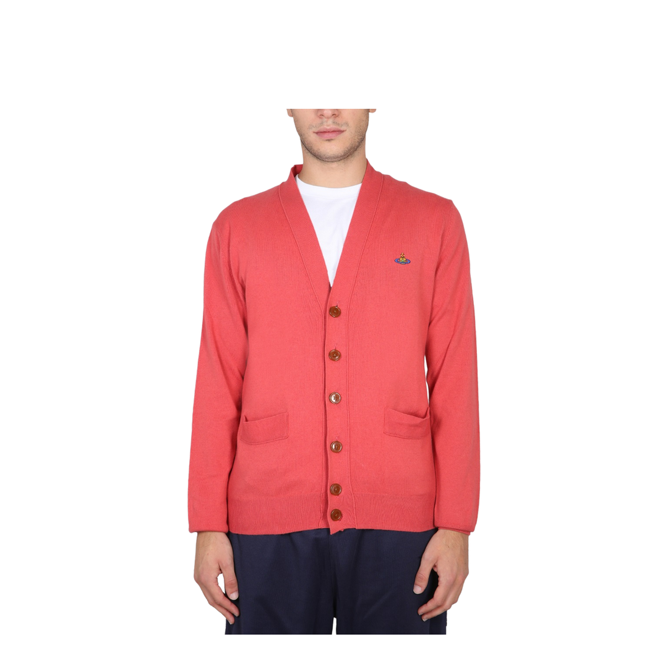 Vivienne Westwood Cardigan with Orb Embroidery – MAYFEYR