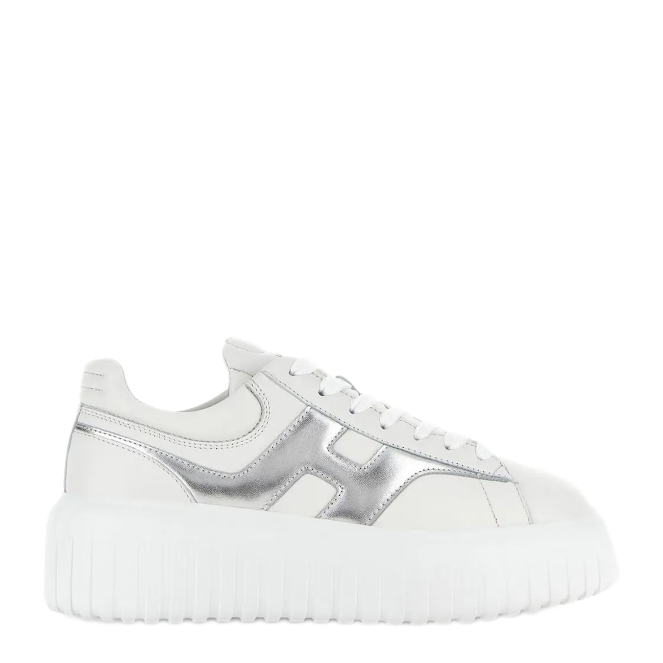 MAYFEYR - Hogan - Striped Nappa Leather Sneakers - HXW6450FE91NCS