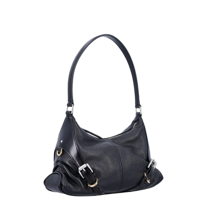 Leather Voyou Small Harness Shoulder Bag