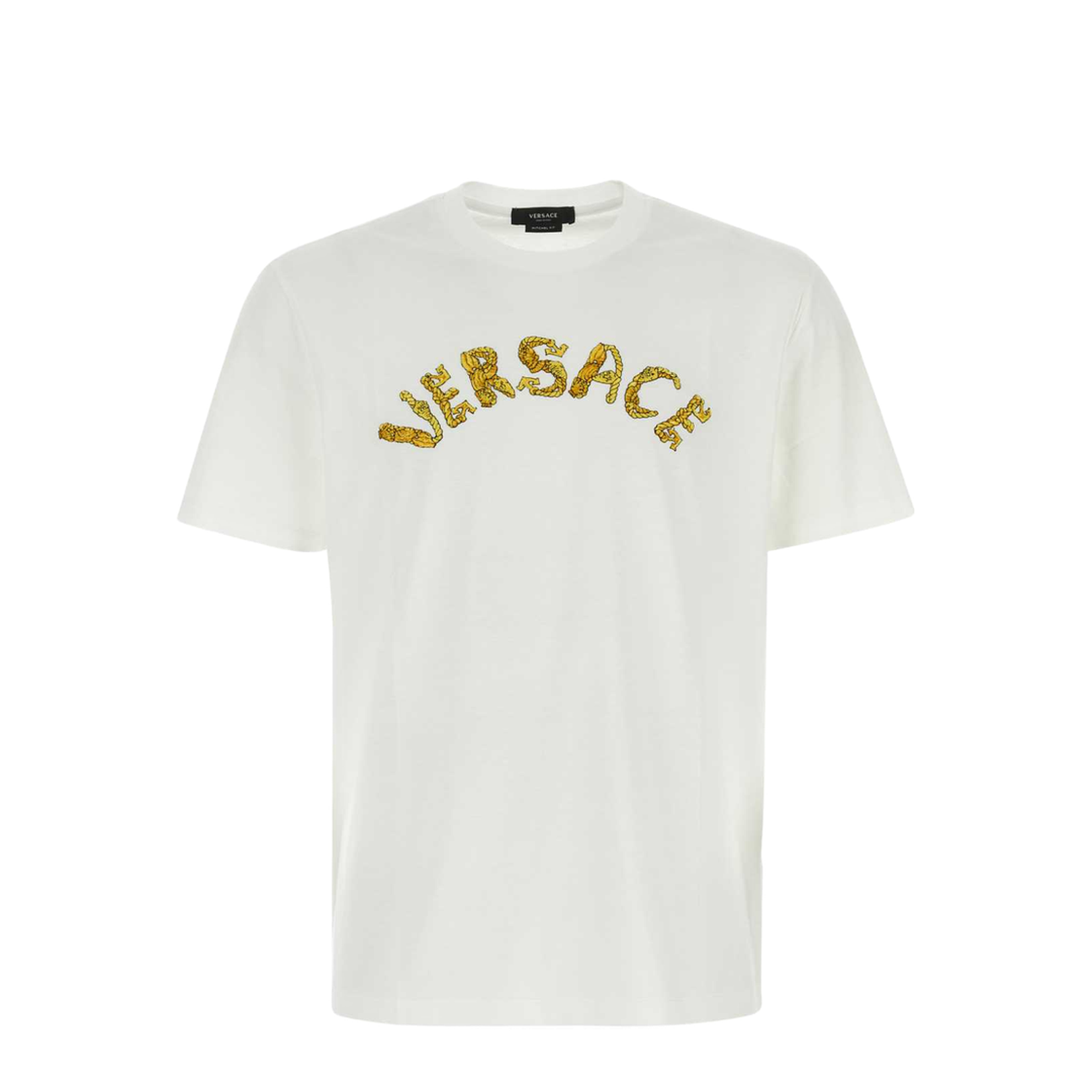 Logo Embroidery T-shirt In White