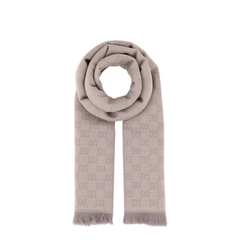 Embroidered Wool Scarf