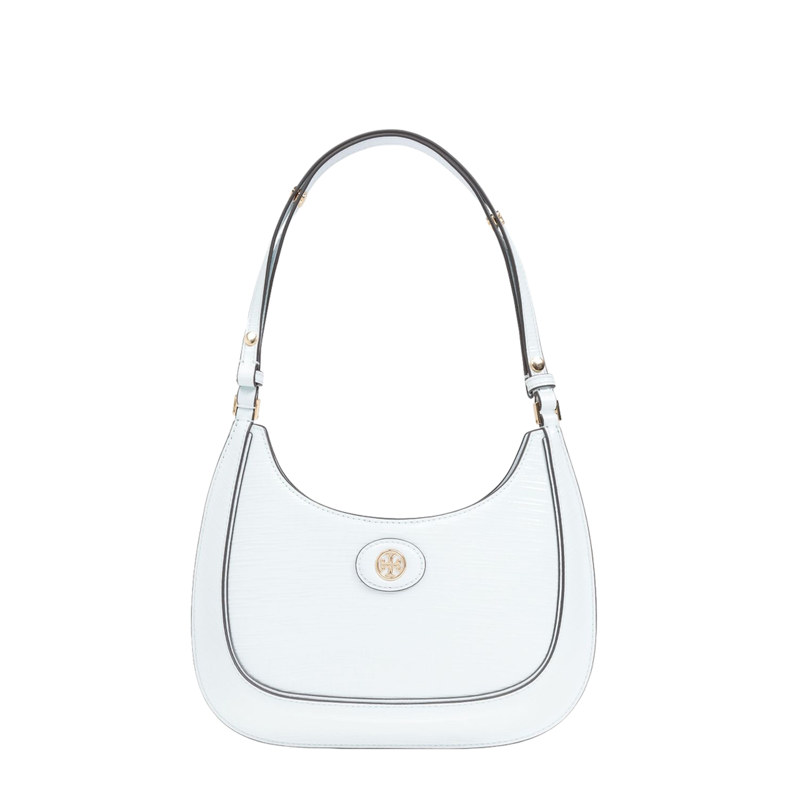 Robinson Hobo Bag in Light Blue Leather