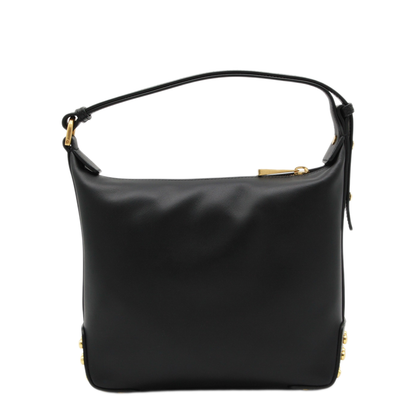 Mini Calfskin Tote - Black