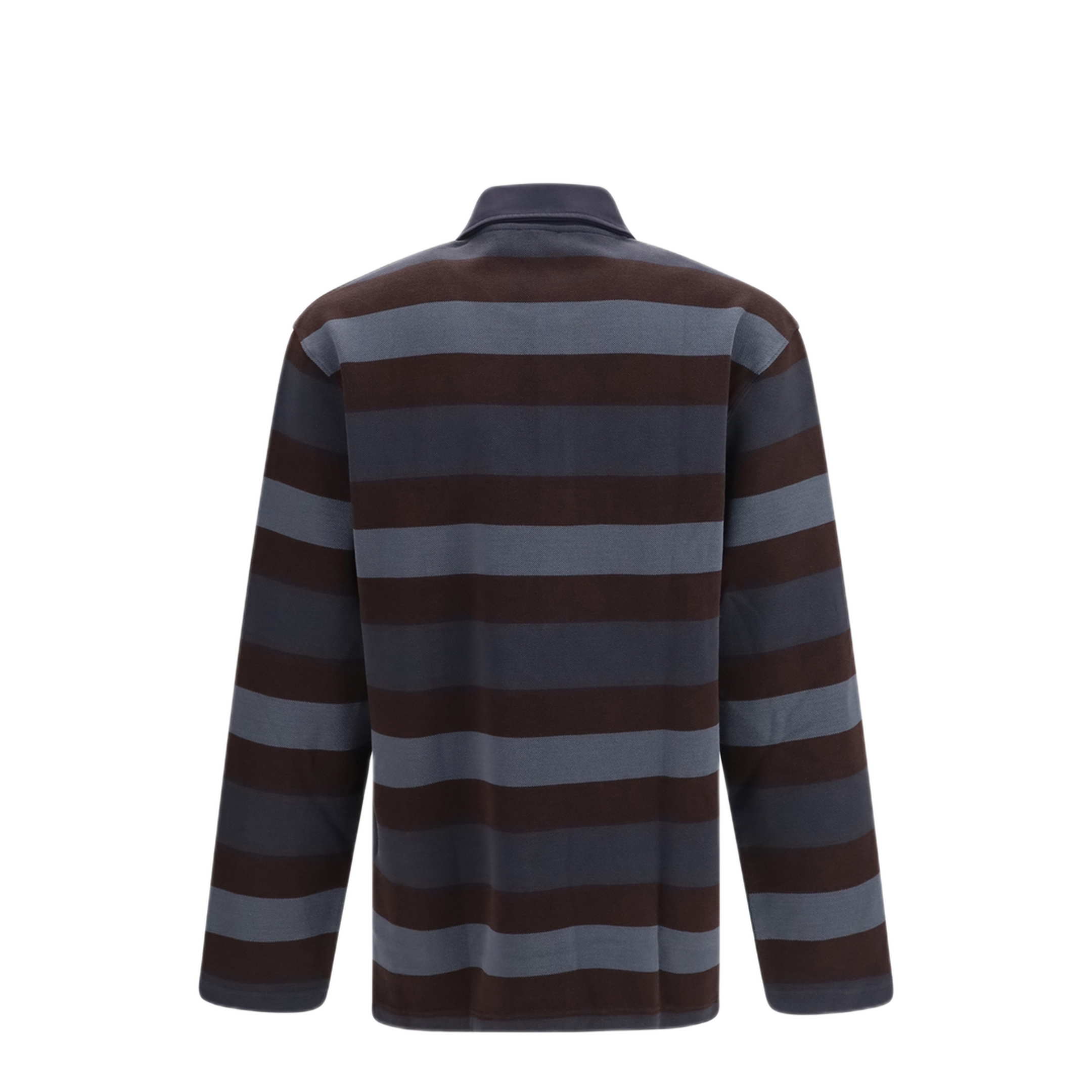 MAYFEYR - Off-White - Stroke Polo Shirt - OMAD015F26JER00290