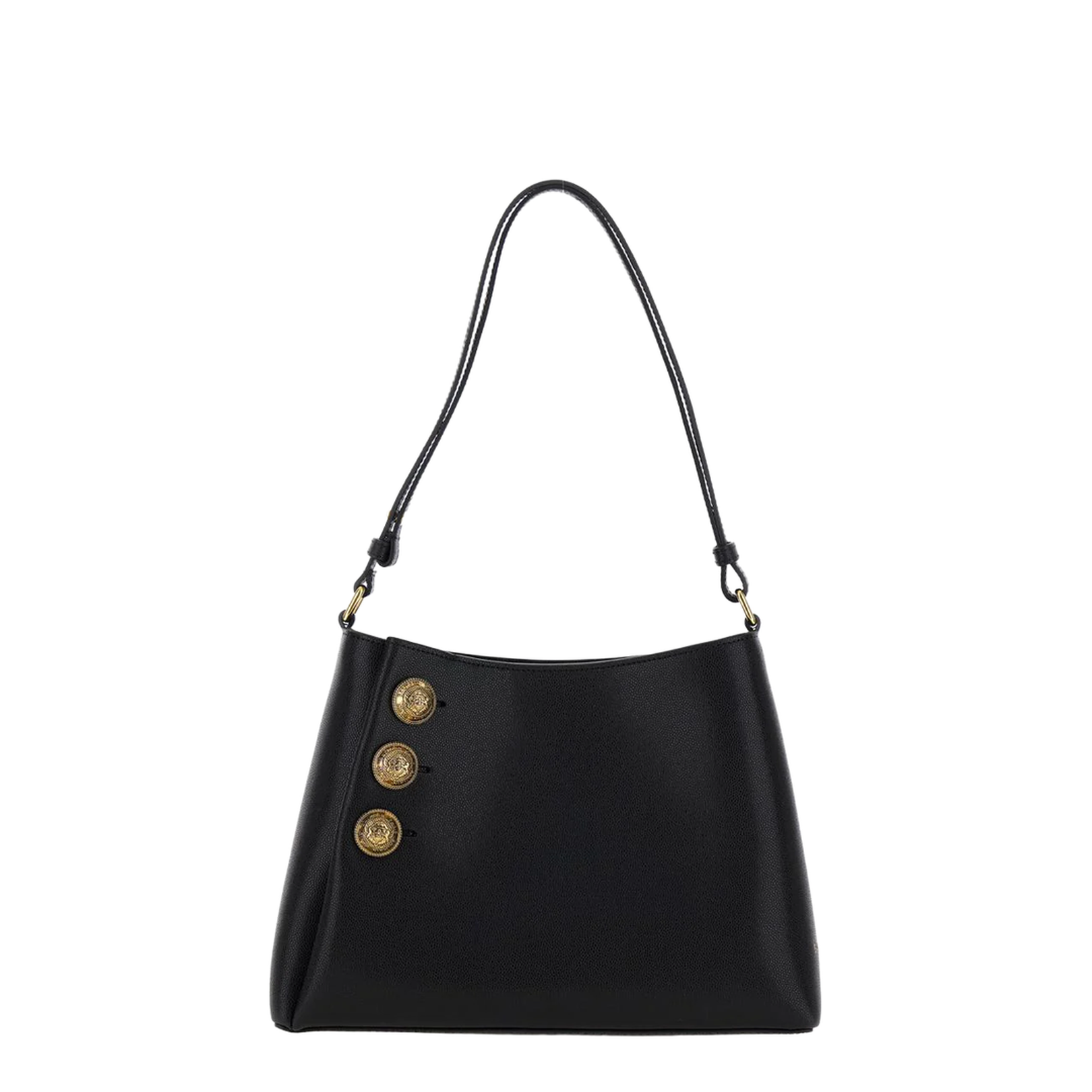 Emblème Shoulder Bag in Grained Calfskin