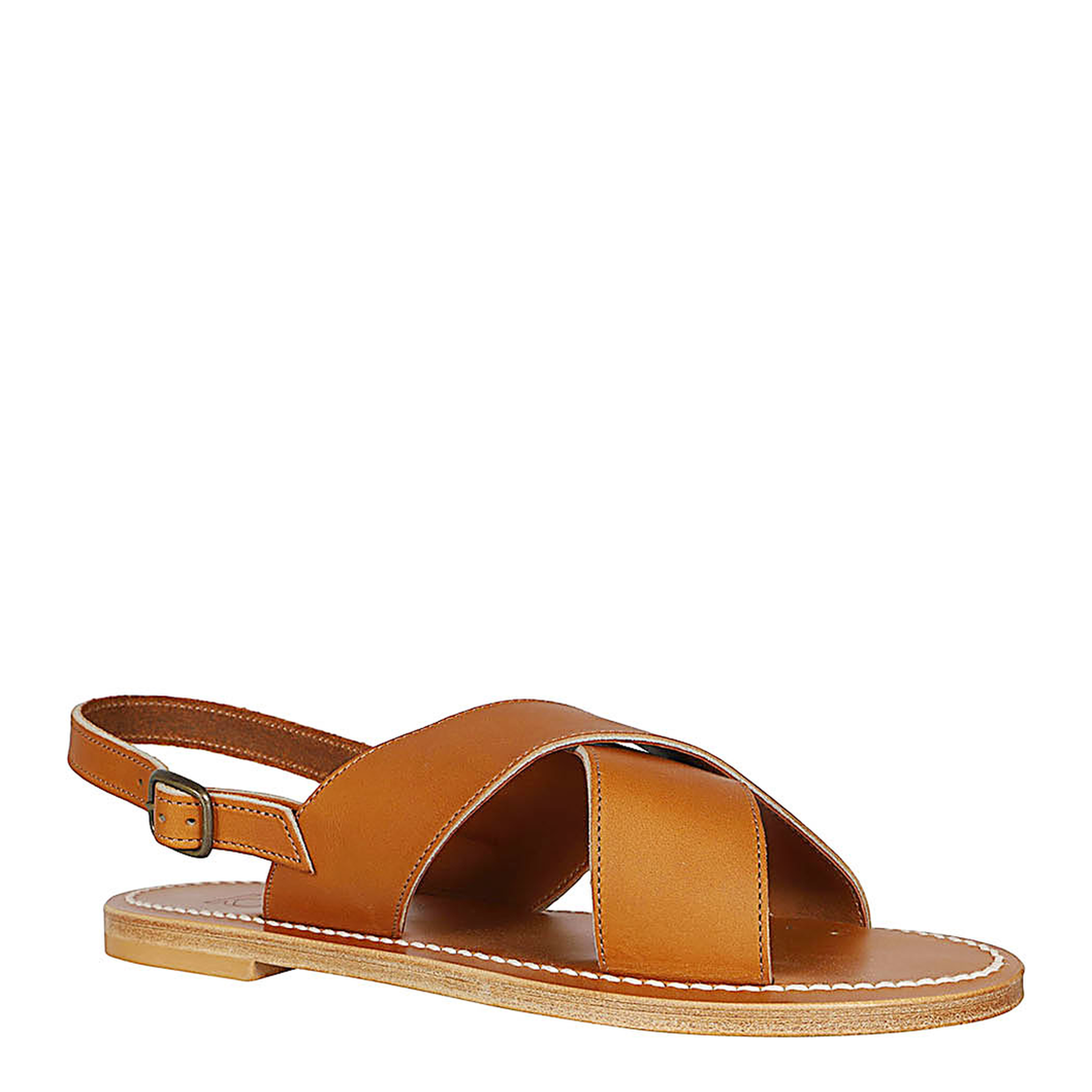 MAYFEYR - K Jacques St Tropez - Sandals Leather Brown - EJ308913PUL