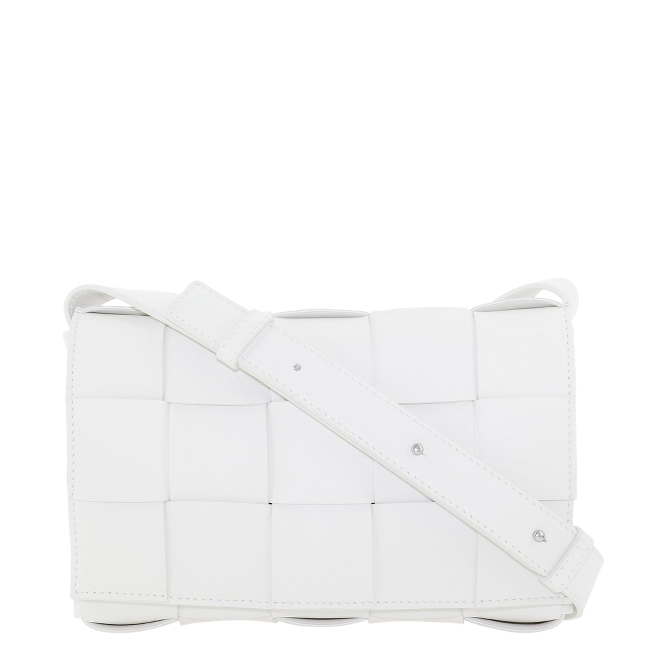 Cassette White Shoulder Bag
