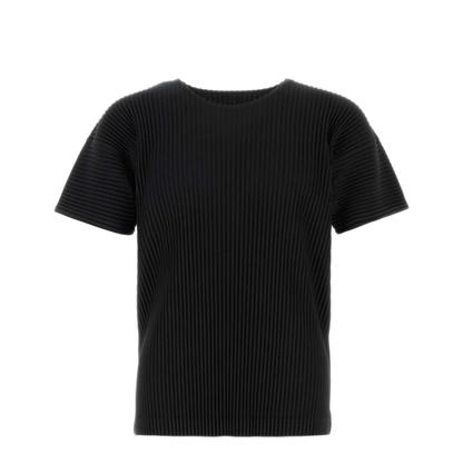 MAYFEYR - Bao Bao Issey Miyake - Basics Black Polyester T Shirt - HP68JK52015