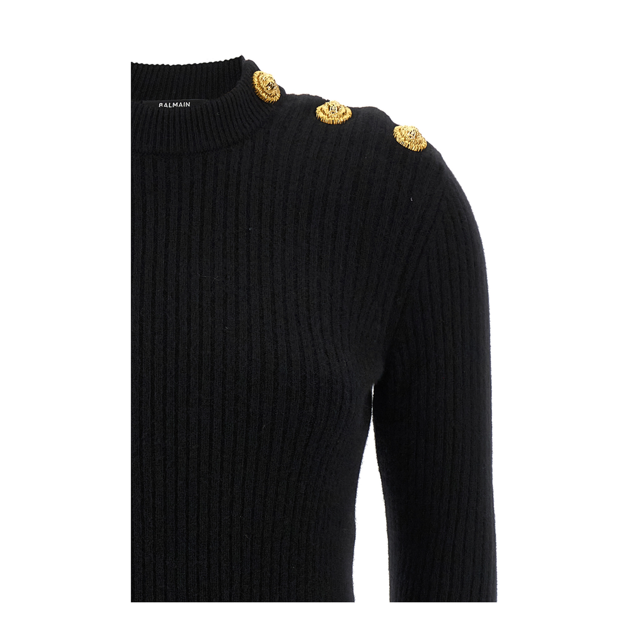 Ribbed Sweater Black