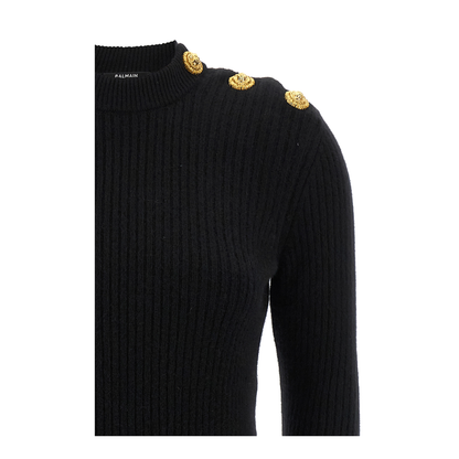 Ribbed Sweater Black
