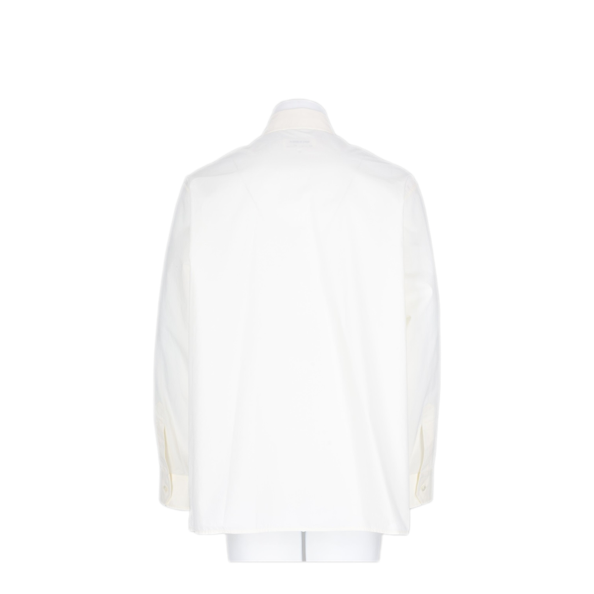 White Shirt with Spray Print