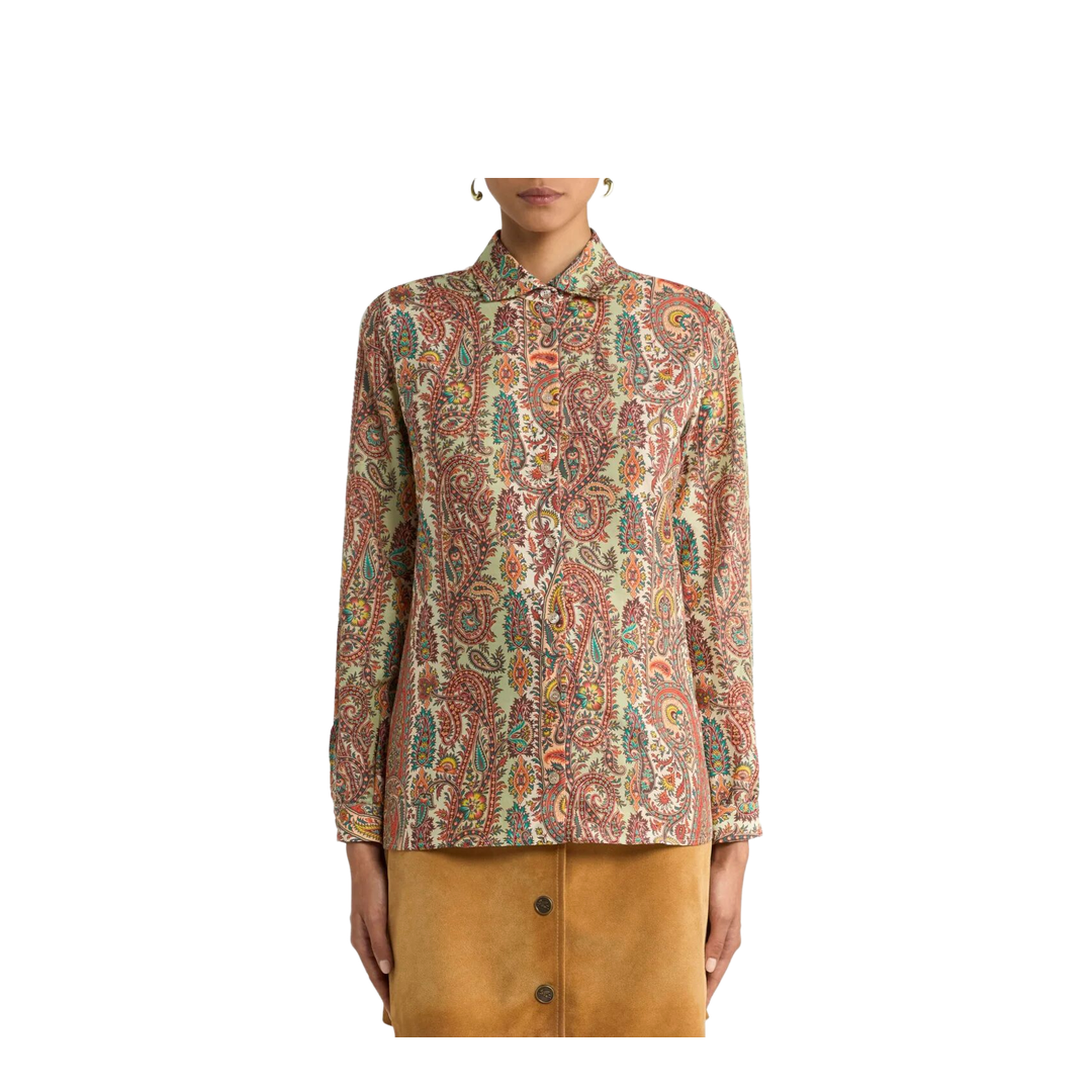 MAYFEYR - Etro - Paisley-Print Silk Blend Shirt - WRIA0019AKH03