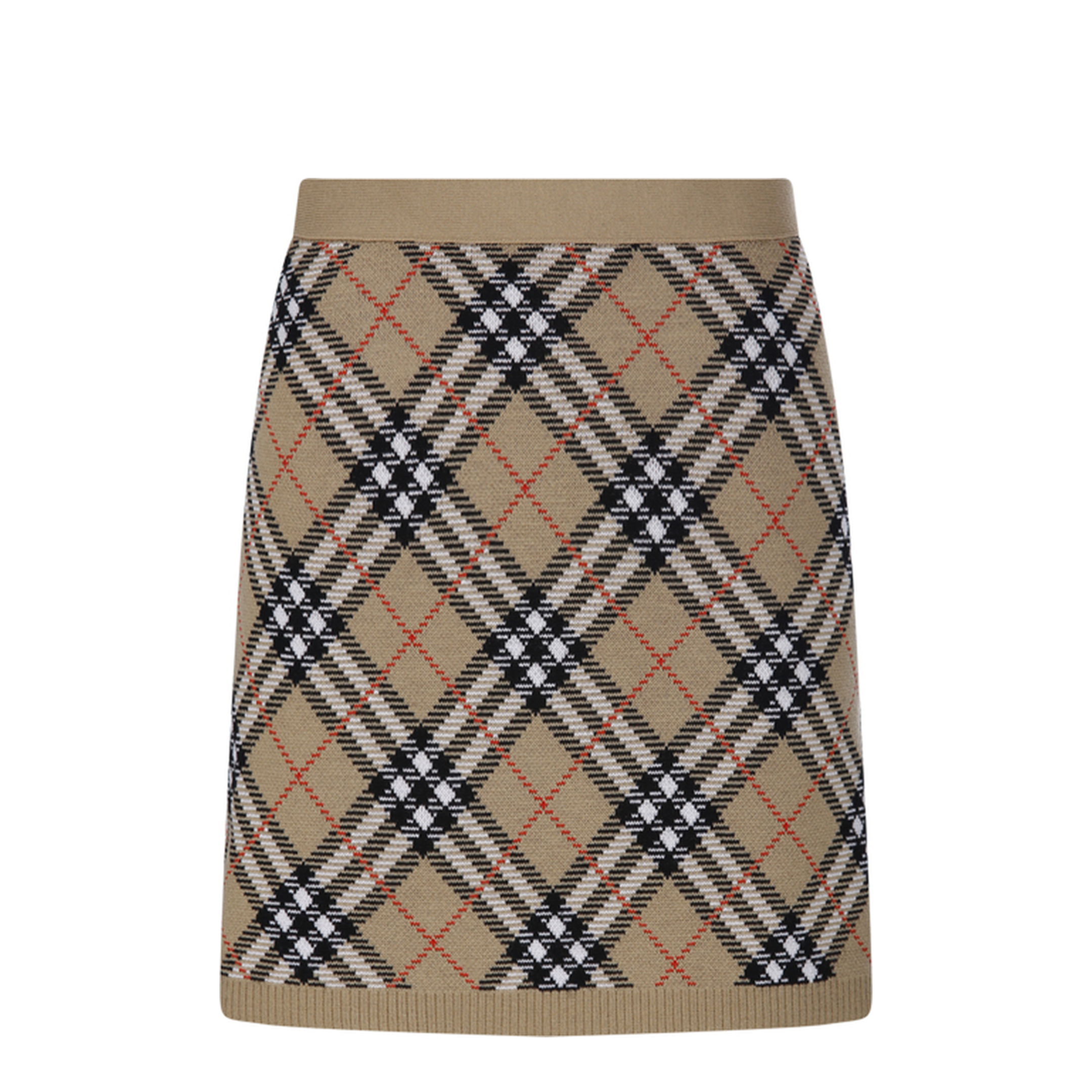 MAYFEYR - Burberry - Embroidered Wool Blend Mini Skirt - 8110604C1309