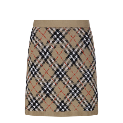 MAYFEYR - Burberry - Embroidered Wool Blend Mini Skirt - 8110604C1309