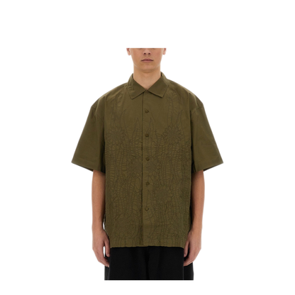 MAYFEYR - YMC - Ciders Shirt - P2YAAOLIVE