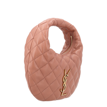 Icarino Quilted Nappa Handbag - Hortensia