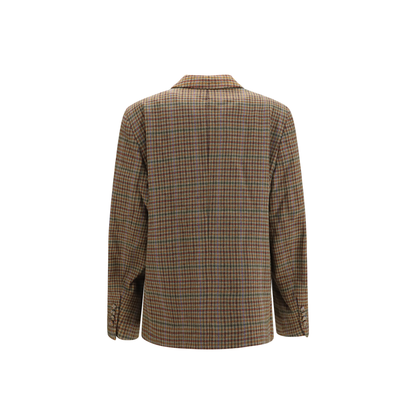 MAYFEYR - Ganni - Checked Twill Blazer - A1020109999