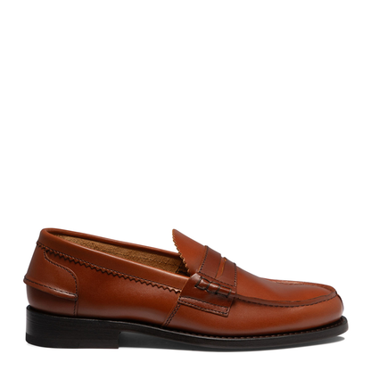 MAYFEYR - Saxone of Scotland - Arran Loafers - 140740REDWOOD