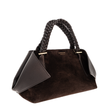 Suede Handbag