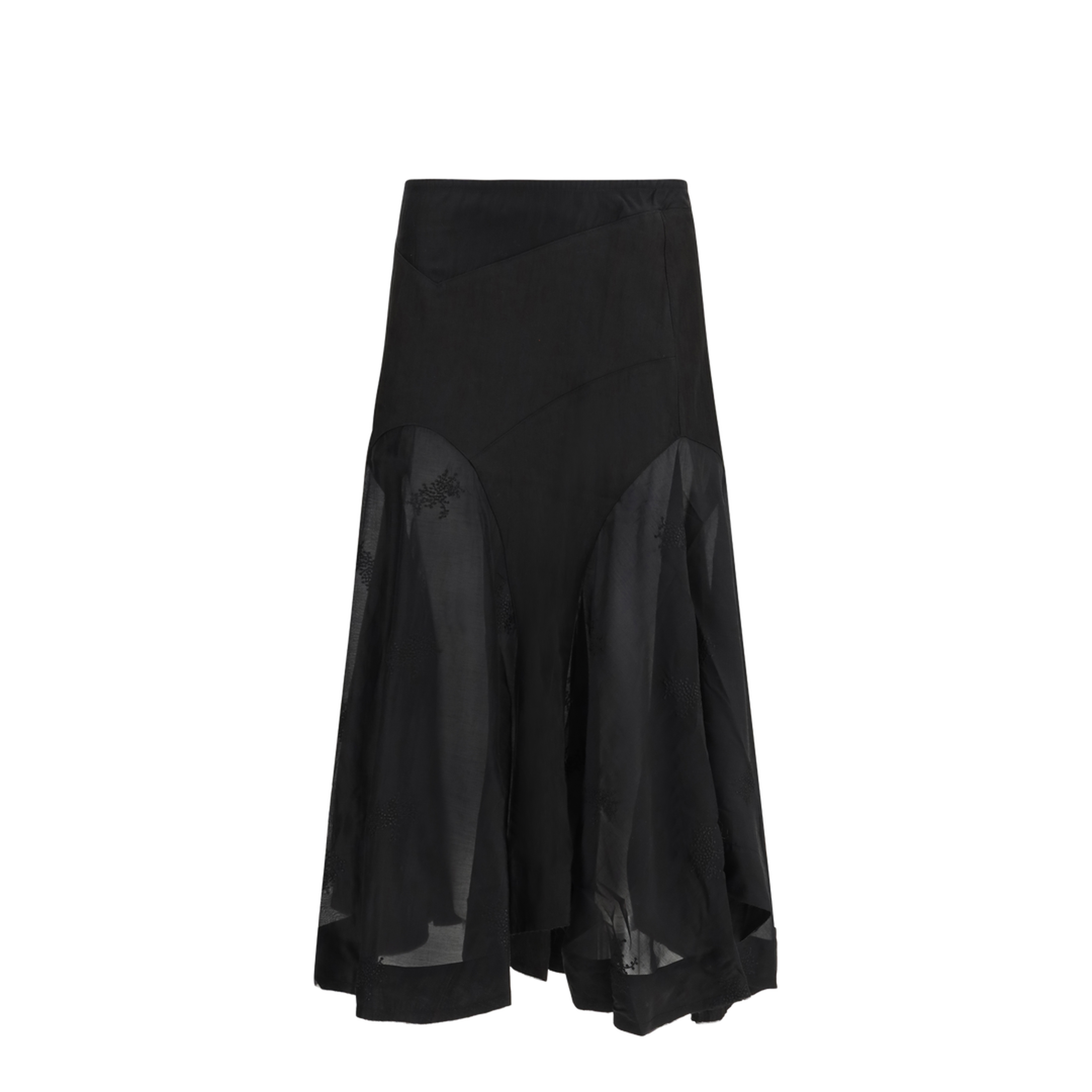 MAYFEYR - Our Legacy - Petti Skirt Noir Bloom Ethereal Veil - W2264PNB