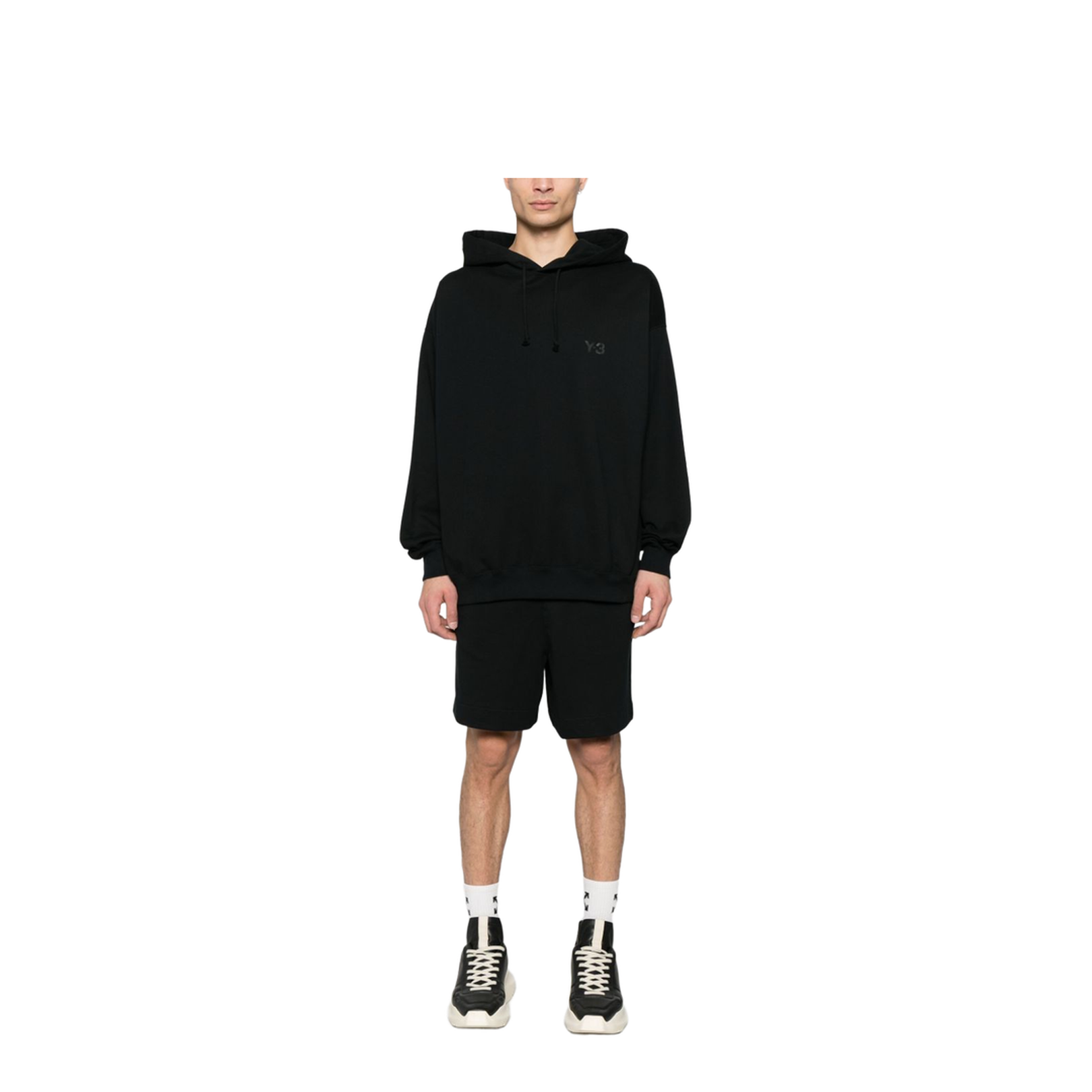 Black French Terry Hoodie