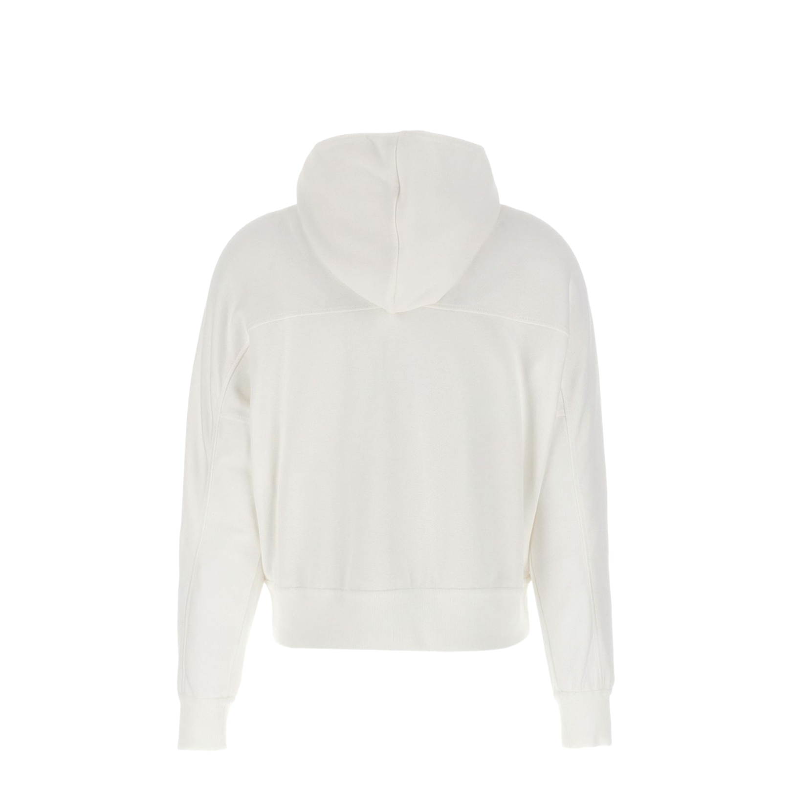 Techno Cotton Piqué Hooded Sweatshirt with Logo