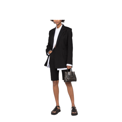 Mina 20 Small Calfskin Tote Bag - Noir