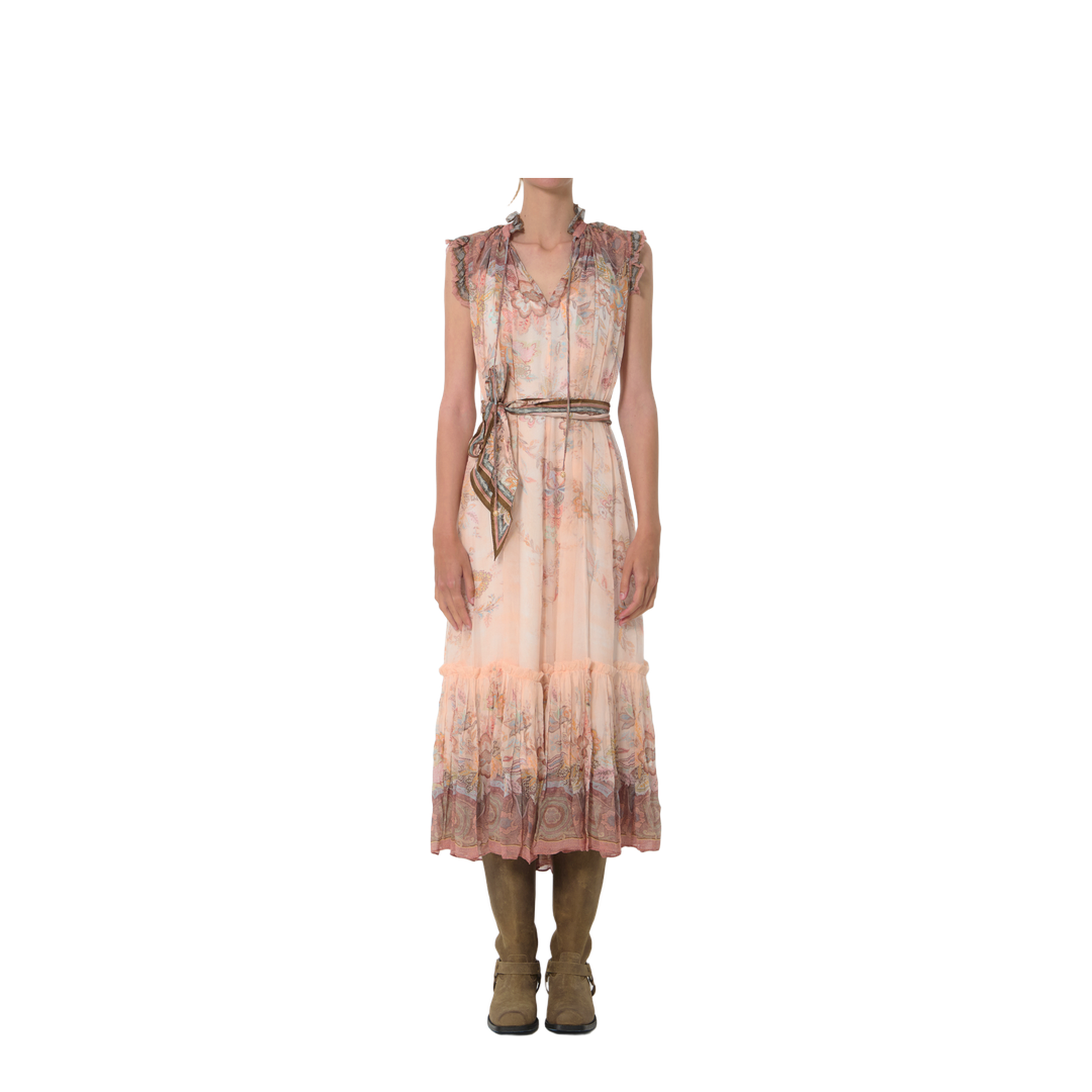 Alchemy Flutter Dress - Pink