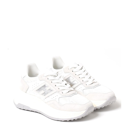 MAYFEYR - Hogan - Sneakers Grigio Pelle Size 36 - HXW6690FK70U4A0351