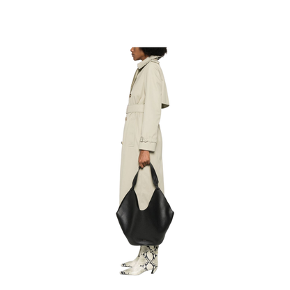 Lotus Medium Leather Shoulder Bag