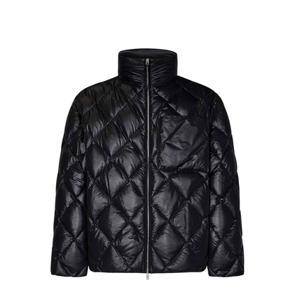 Black Nylon Down Jacket