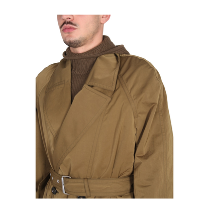 Nylon Folding Trench Coat