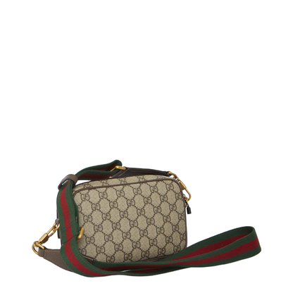 Ophidia Mini Canvas Bag - Beige