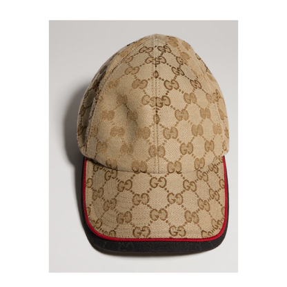 Gg Cotton Fabric Baseball Hat