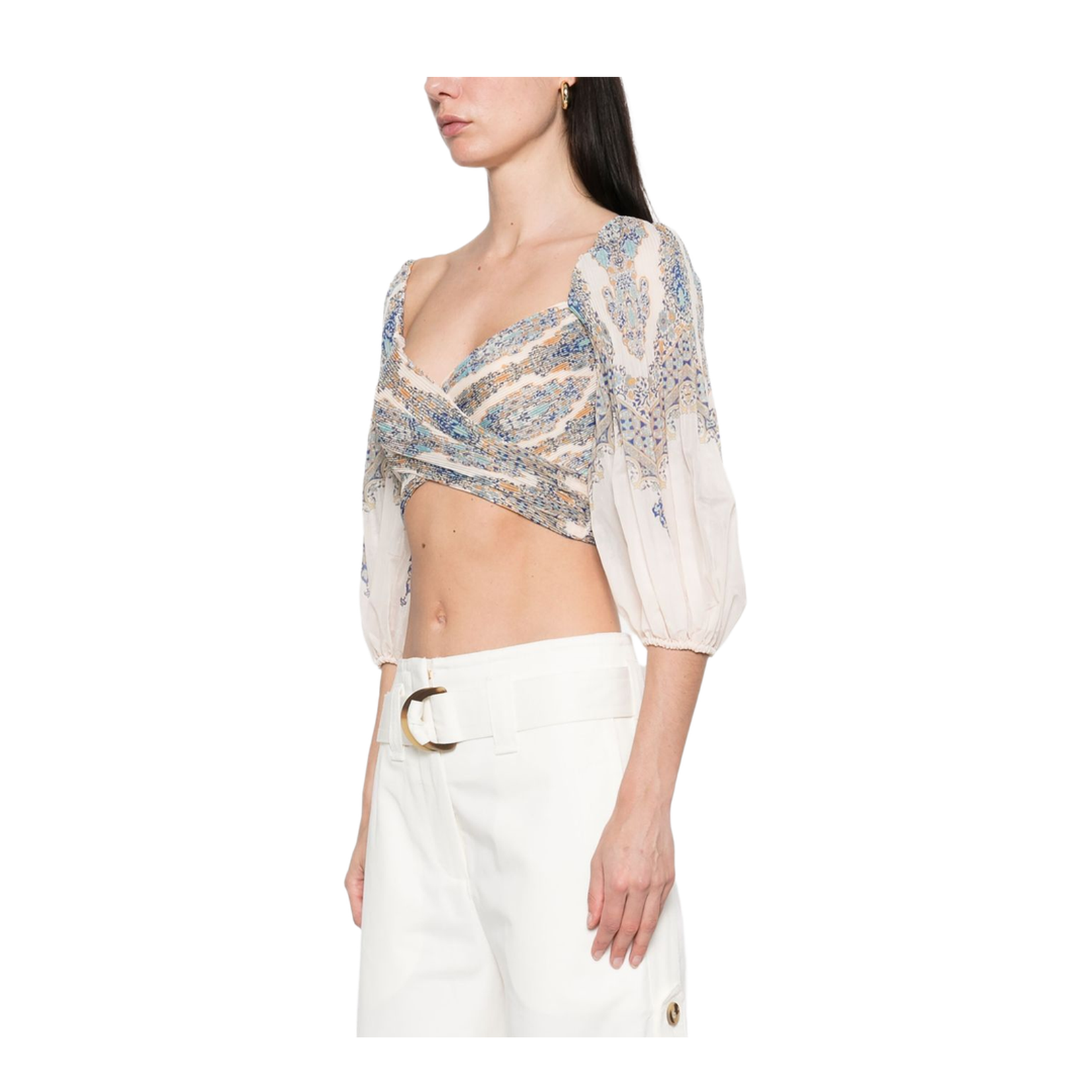 Pleated Design Top